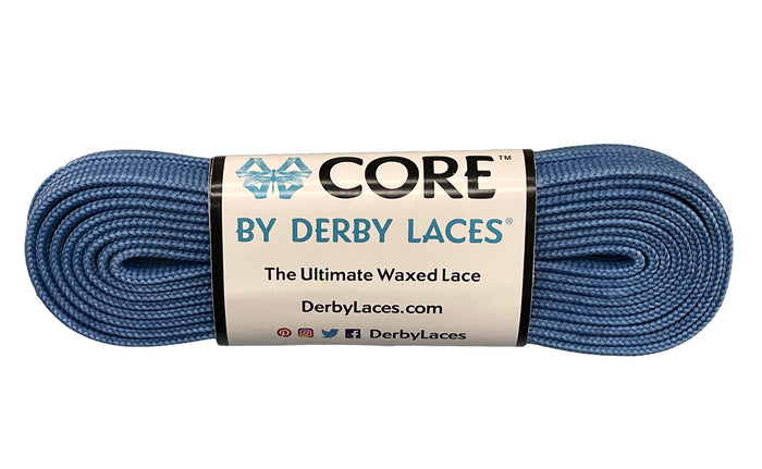 Core Derby Laces - Denim Blue