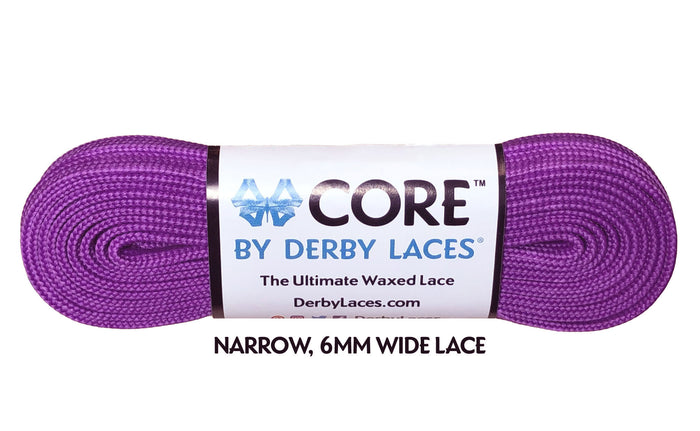 Core Derby Laces - Grape Purple