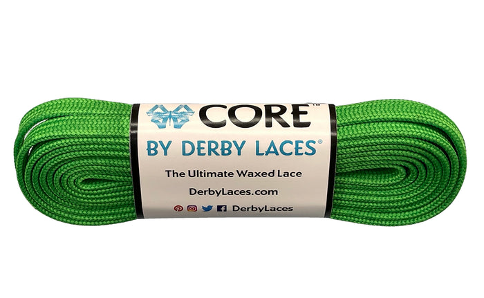 Core Derby Laces - Green