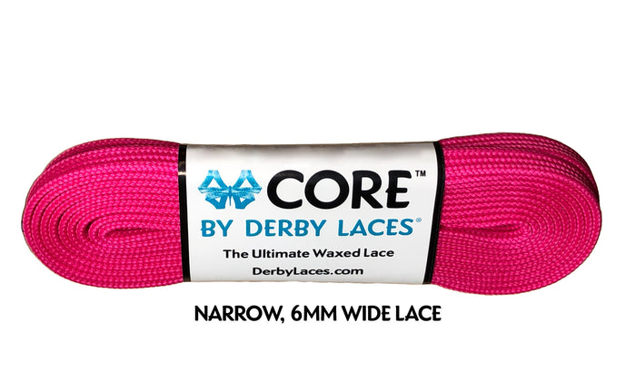 Core Derby Laces - Hot Magenta