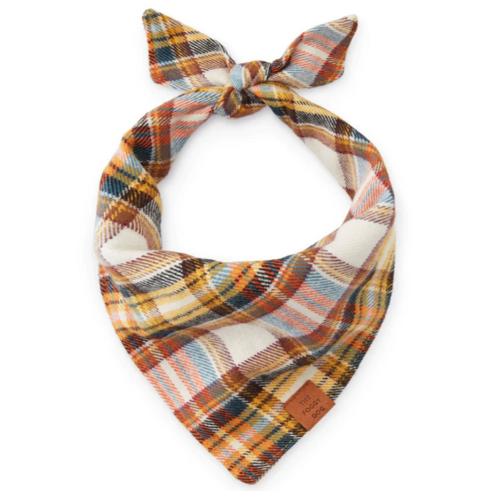 Cornucopia Flannel Bandana