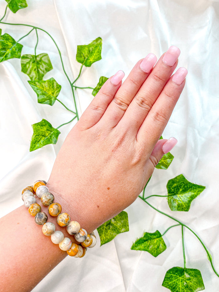 Crazy Lace Agate Bracelet