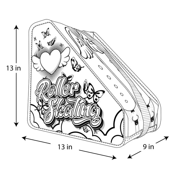 Crazy Skate Bag - HEARTS Skate Bag
