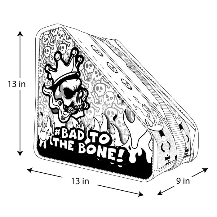 Crazy Skate Bag - SKULLS Skate Bag