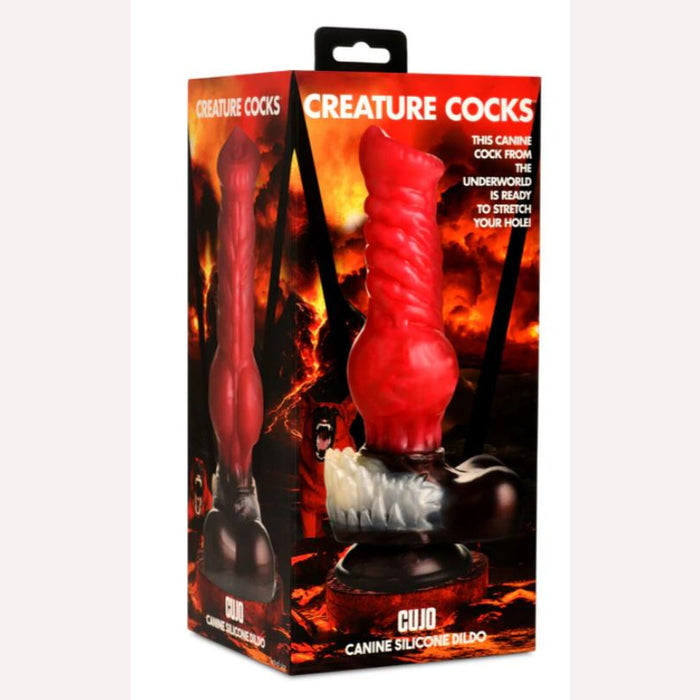 Creature Cocks Cujo Canine Silicone Dildo - Dildos  Intimates Adult Boutique