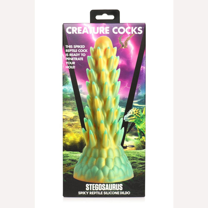 Stegosaurus Spiky Reptile Dildo: Explore the Creature Cocks  Intimates Adult Boutique