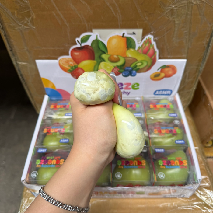 Crunchy Color Changing Mango Squish Toy