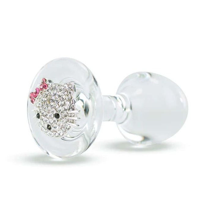 Crystal Delights Kitty Butt Plug - Clear | Anal Toys Intimates Adult Boutique