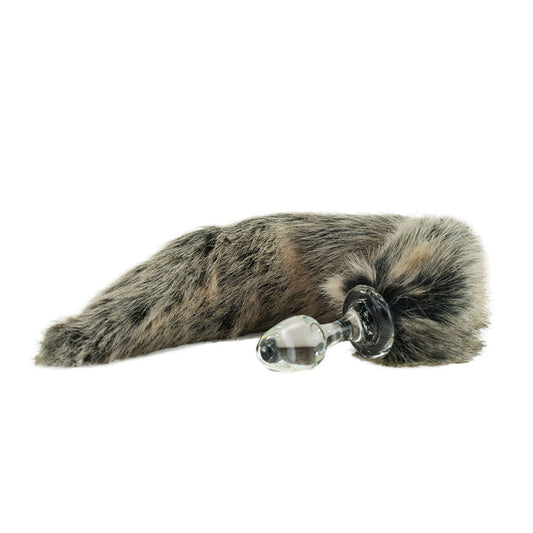 Grey Wolf Crystal Delights Minx Tail Plug | Anal Toys Intimates Adult Boutique