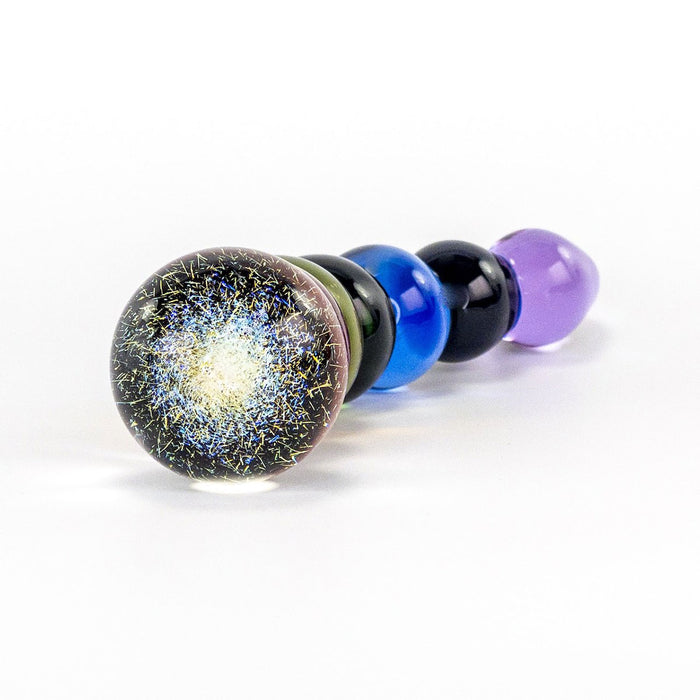 Crystal Delights Rainbow Bubble Glass Dildo  Intimates Adult Boutique