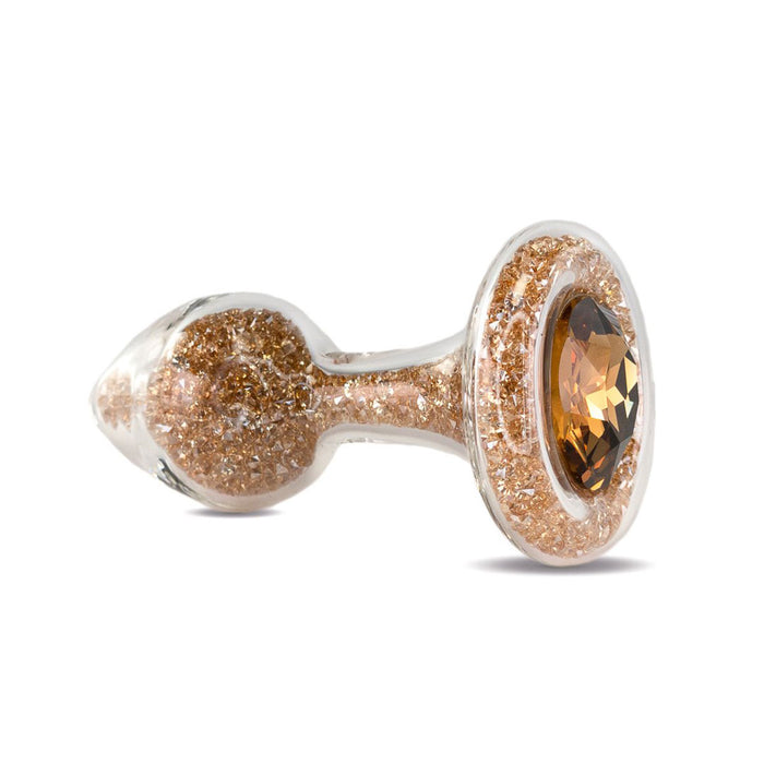 Crystal Delights Sparkle Plug - Gold | Anal Toys Intimates Adult Boutique