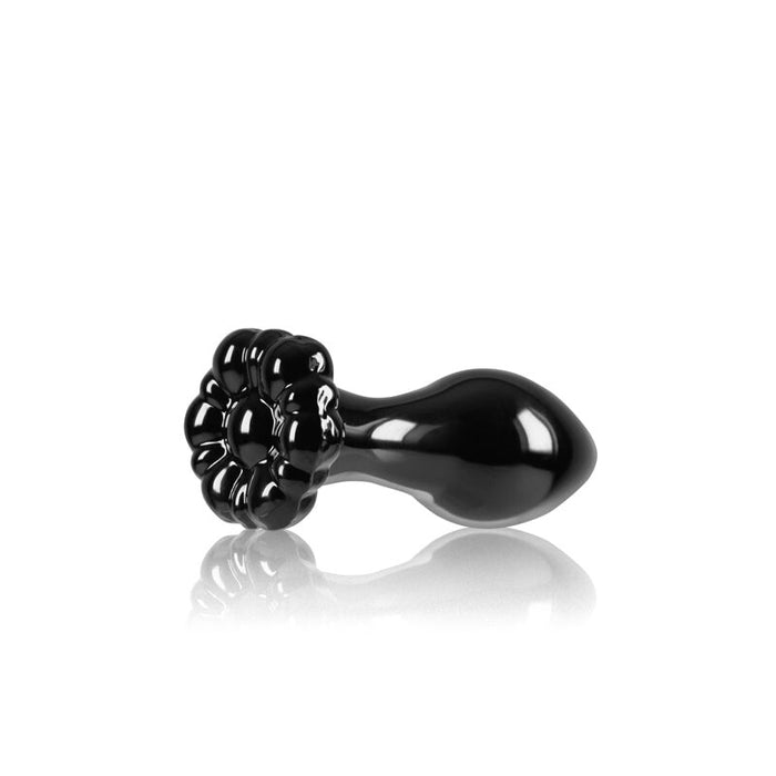 Crystal Flower Black Intimates Adult Boutique