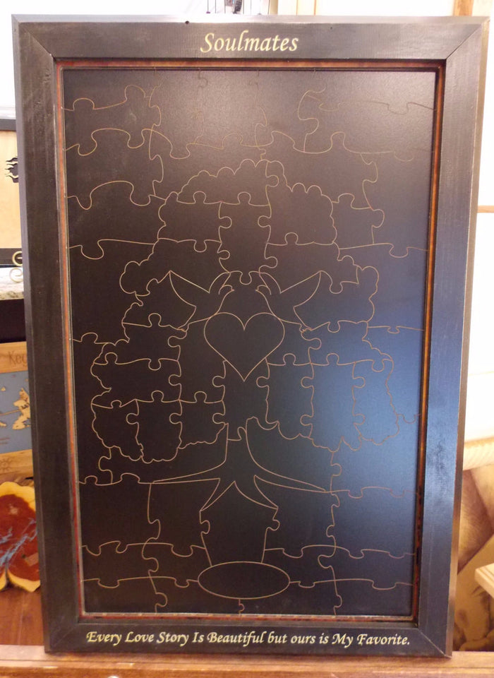 Eiffel Tower Forever Tree Wood Puzzle