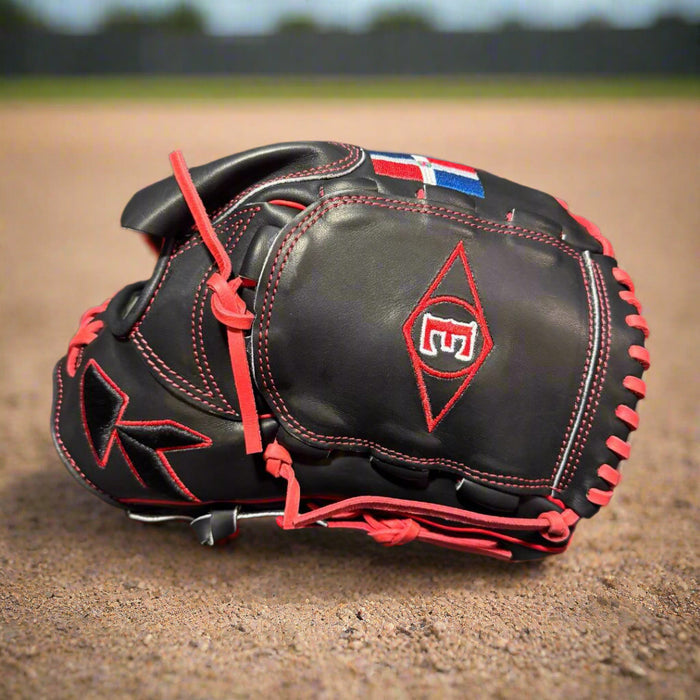 Kachi Gloves — custom first base mitt, Japanese Kip leather