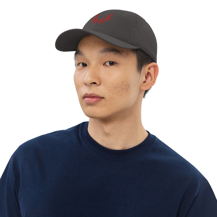 Deer Antlers Christmas Organic Dad Hat - Bloom Seventy Seven
