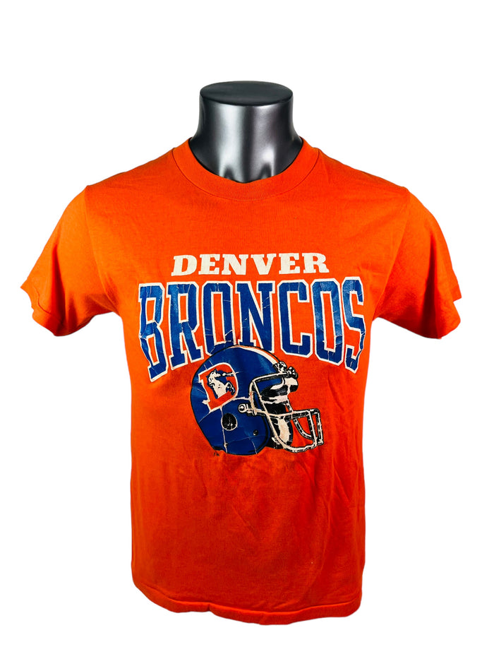 DENVER BRONCOS VINTAGE 1980'S CHAMPION T-SHIRT ADULT LARGE