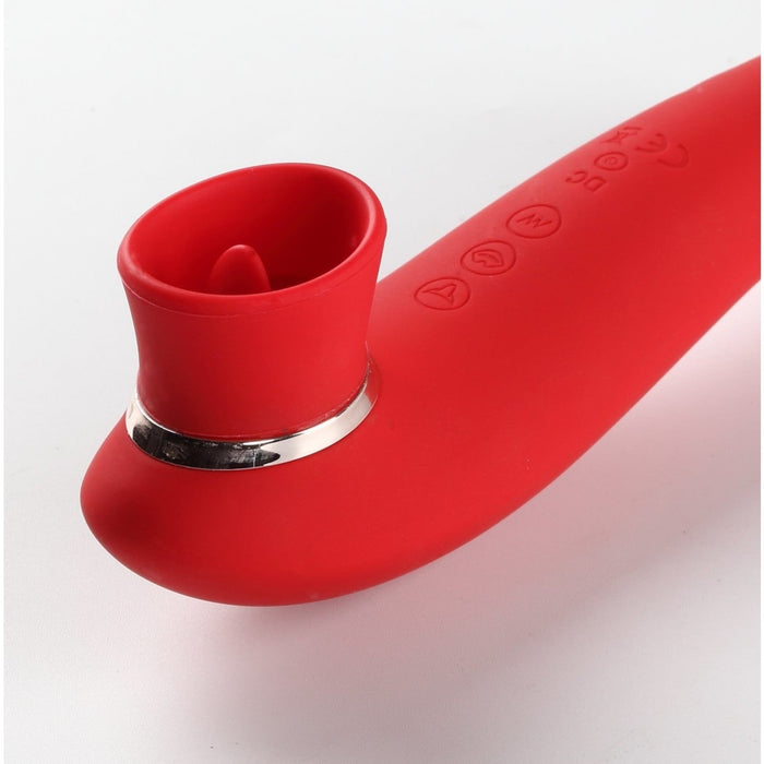 Destiny Red Sucking Clitoral Stimulator | Sextoys for Women Intimates Adult Boutique