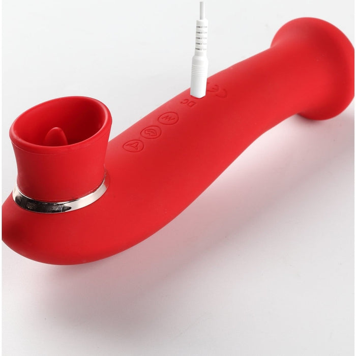 Destiny Red Sucking Clitoral Stimulator | Sextoys for Women Intimates Adult Boutique