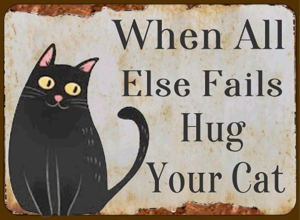 Dog Lovers Sign When All Else Fails Hug Your Dog - Wainfleet Trading Post