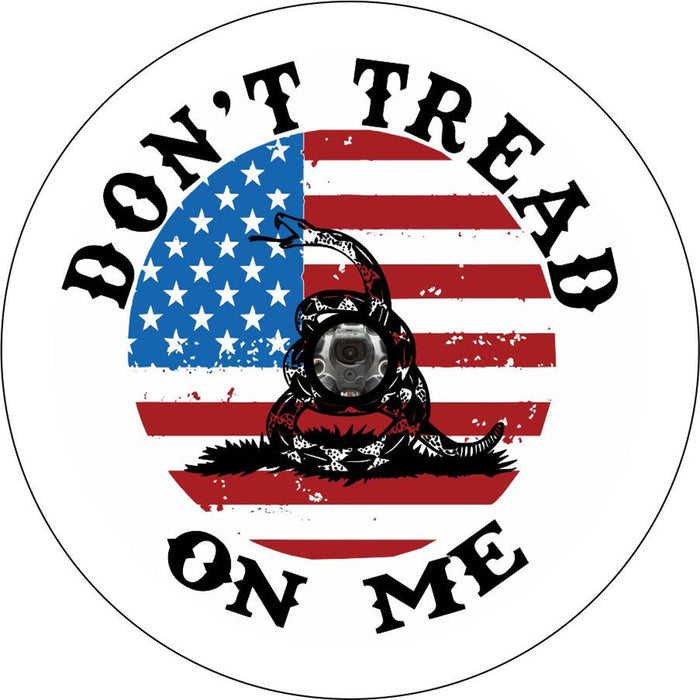 Don't Tread on Me American Flag - Current Rattlesnake