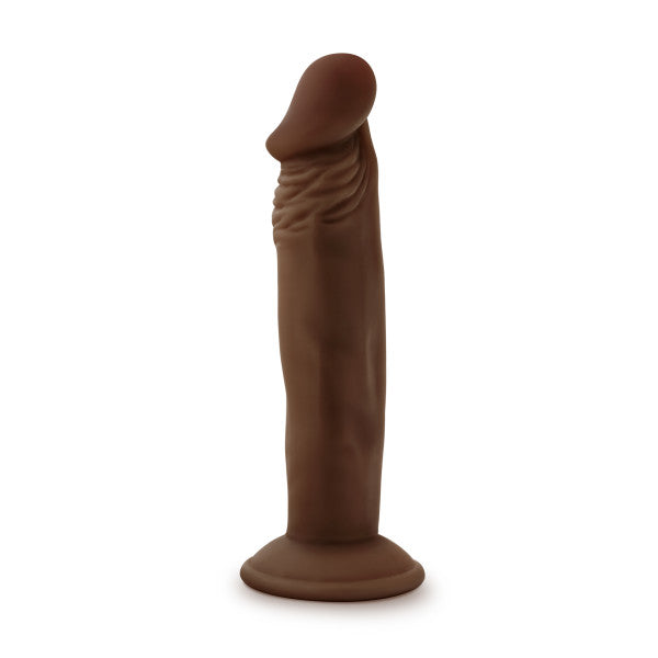 Dr Skin Plus 6in Poseable Dildo Chocolate Intimates Adult Boutique