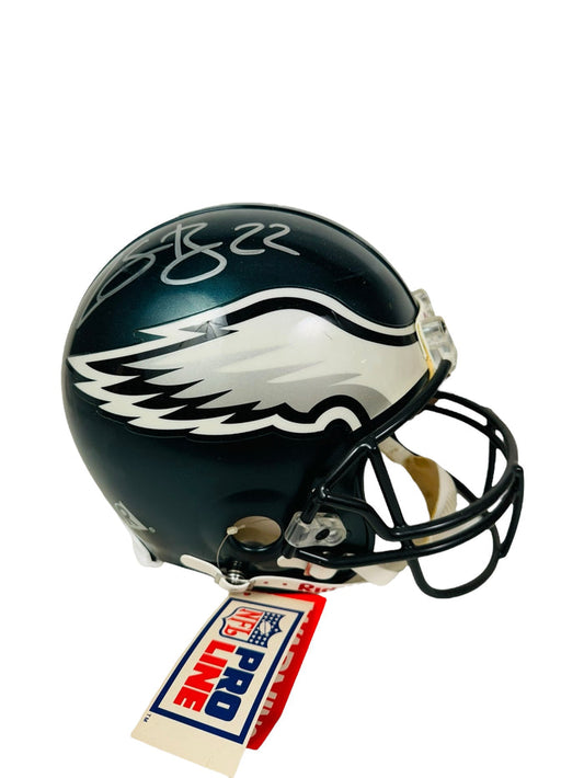 DUCE STALEY PHILADELPHIA EAGLES AUTHENTIC SIGNED RIDDELL FULL-SIZED HELMET