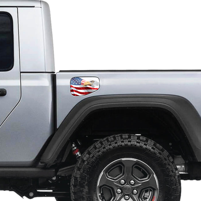 Eagle Race Gas Cap Decal for JT or Gladiator
