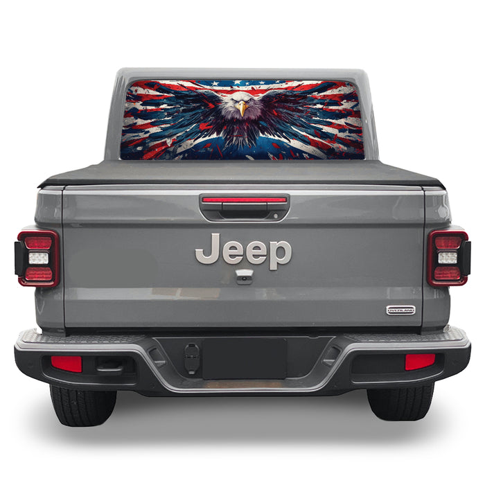 Eagle Scream Rear Window Decal