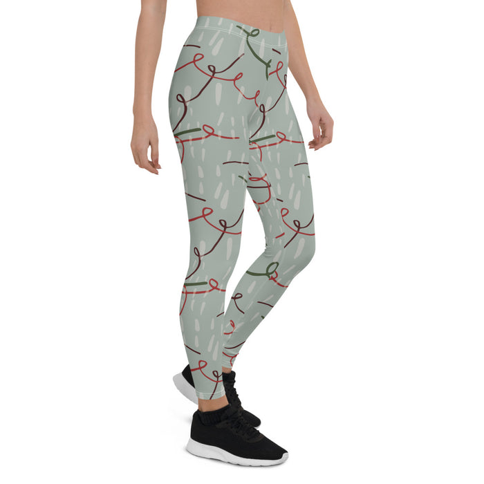 Egg Green Leggings - Bloom Seventy Seven
