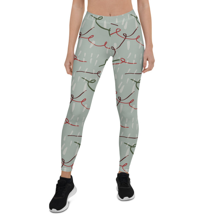 Egg Green Leggings - Bloom Seventy Seven