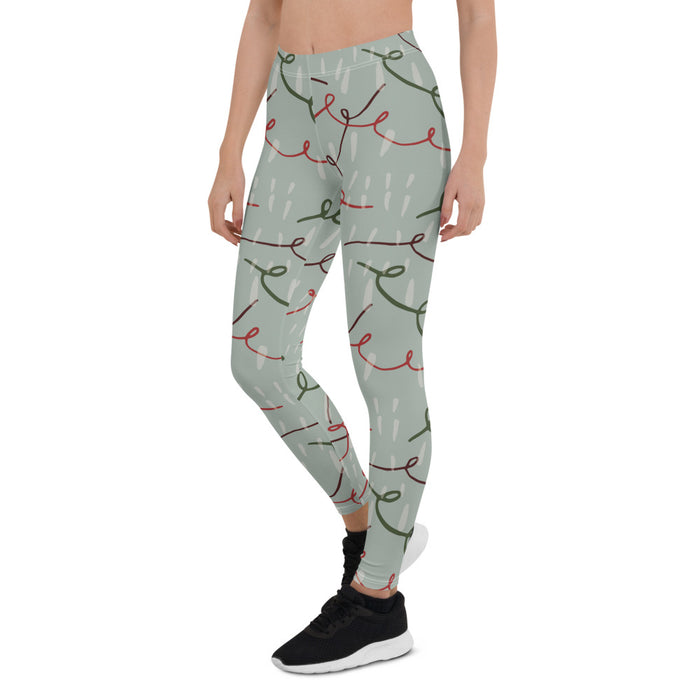 Egg Green Leggings - Bloom Seventy Seven