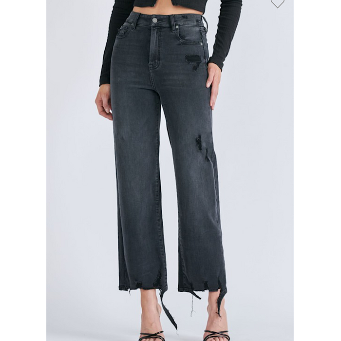 Ellis Hidden Black Denim 29"