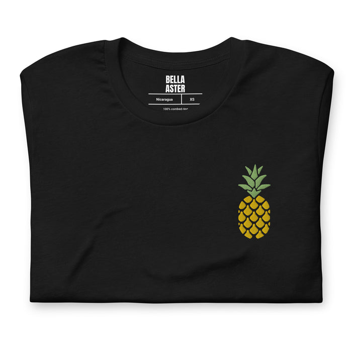 Embroidered Pineapple Unisex T-Shirt - Bloom Seventy Seven