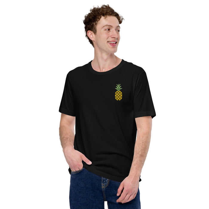 Embroidered Pineapple Unisex T-Shirt - Bloom Seventy Seven