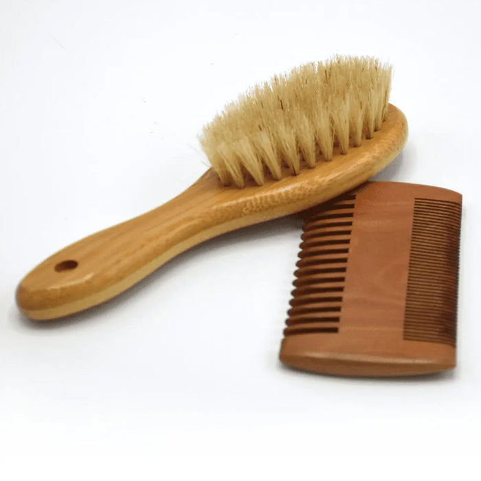 Brush and comb out of package.
