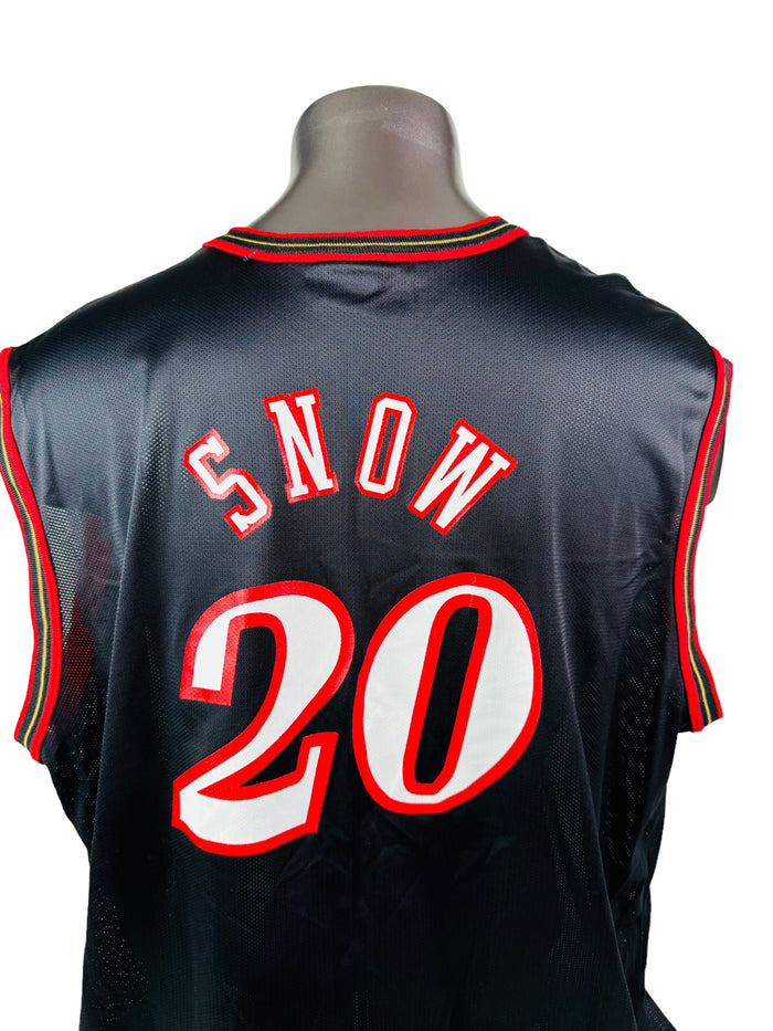 ERIC SNOW PHILADELPHIA SIXERS VINTAGE 2000'S CHAMPION JERSEY ADULT 52