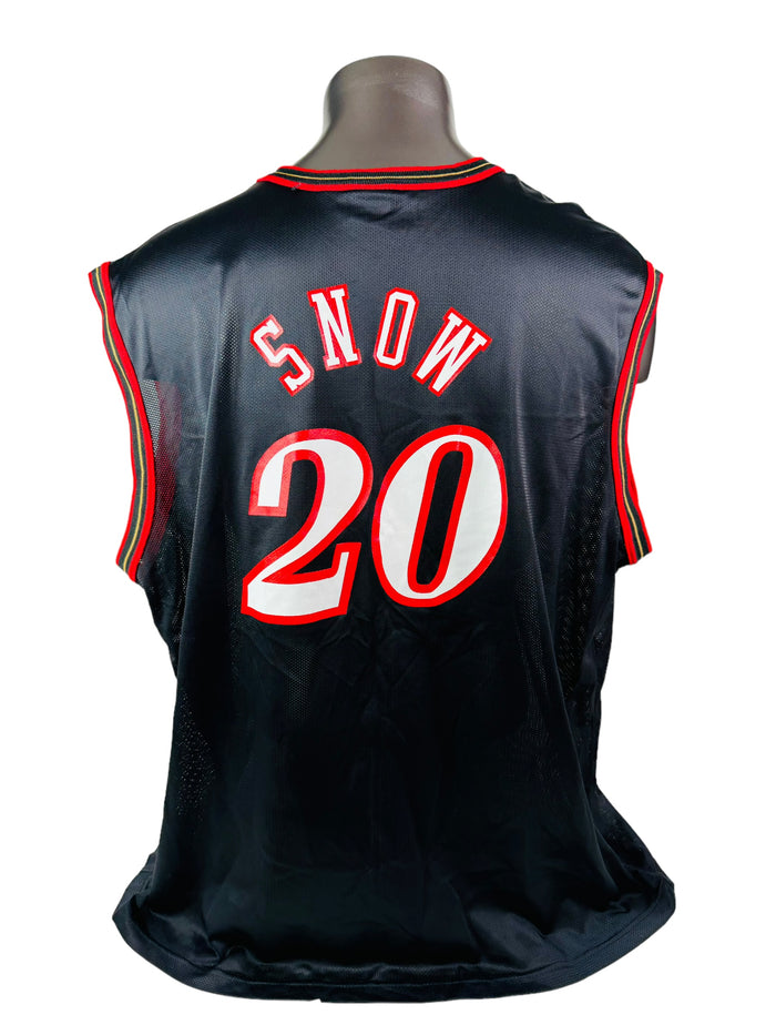 ERIC SNOW PHILADELPHIA SIXERS VINTAGE 2000'S CHAMPION JERSEY ADULT 52