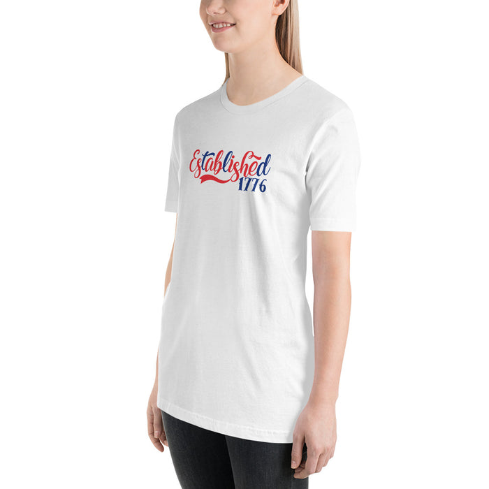 Established 1776 Unisex T-Shirt - Bloom Seventy Seven