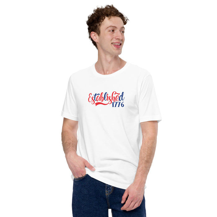 Established 1776 Unisex T-Shirt - Bloom Seventy Seven