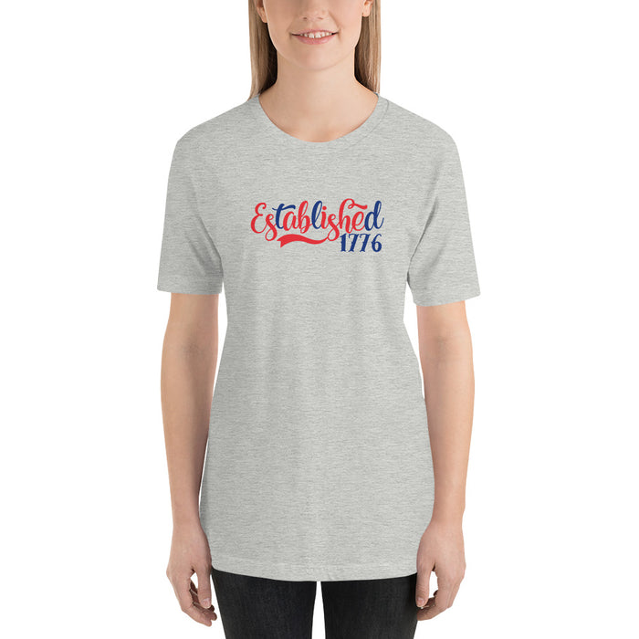 Established 1776 Unisex T-Shirt - Bloom Seventy Seven