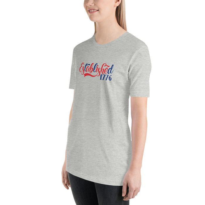 Established 1776 Unisex T-Shirt - Bloom Seventy Seven