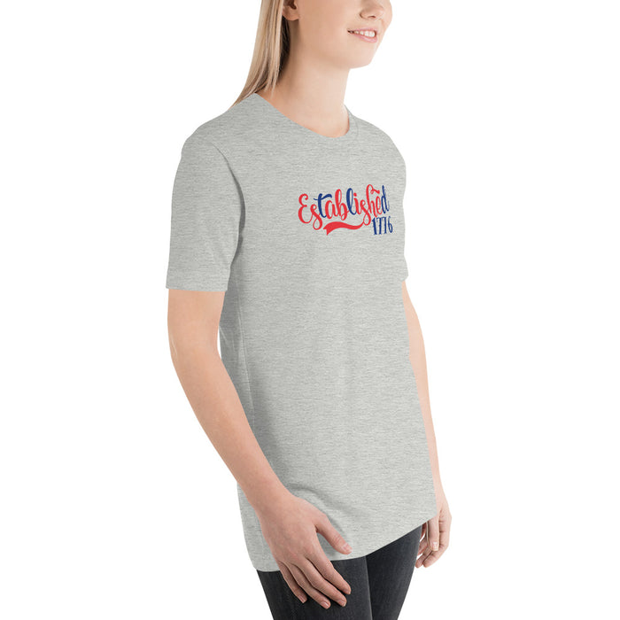 Established 1776 Unisex T-Shirt - Bloom Seventy Seven