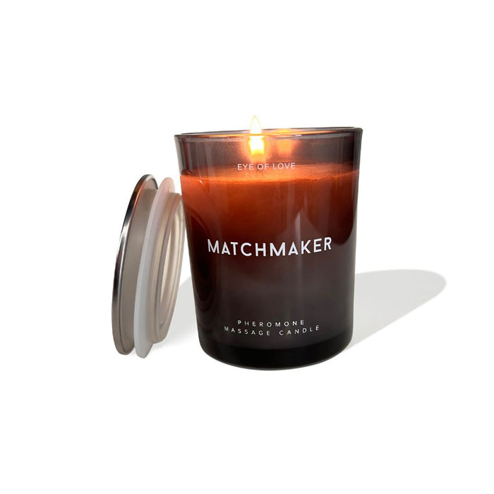 Eye of Love Matchmaker Black Diamond Massage Candle  Attract Her Intimates Adult Boutique