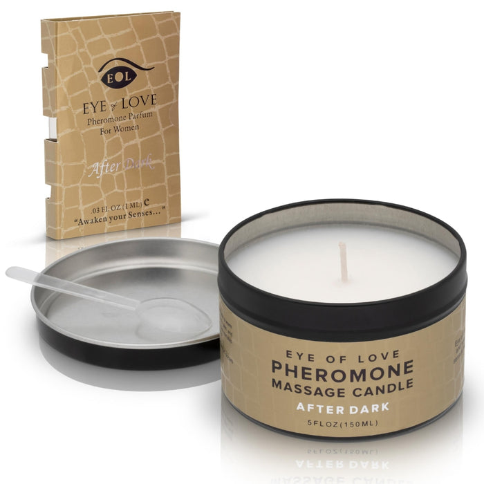 Eye of Love Pheromone Massage Candle 150ml  After Dark (F to M) Intimates Adult Boutique
