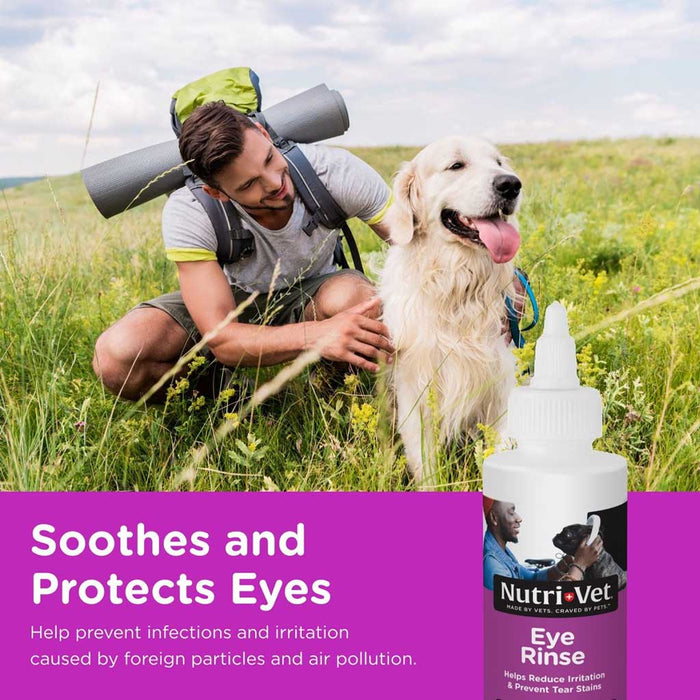 Eye Rinse soothes and protects eyes and helps prevent infections and irritation caused by foreign particles and air pollution.