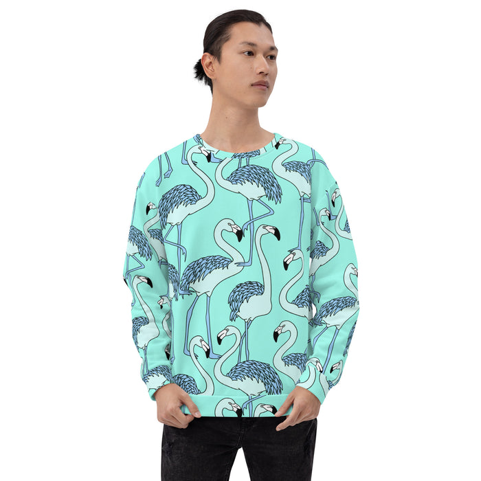 Flamingo Sweatshirt - Unisex - Bloom Seventy Seven