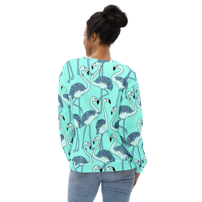 Flamingo Sweatshirt - Unisex - Bloom Seventy Seven