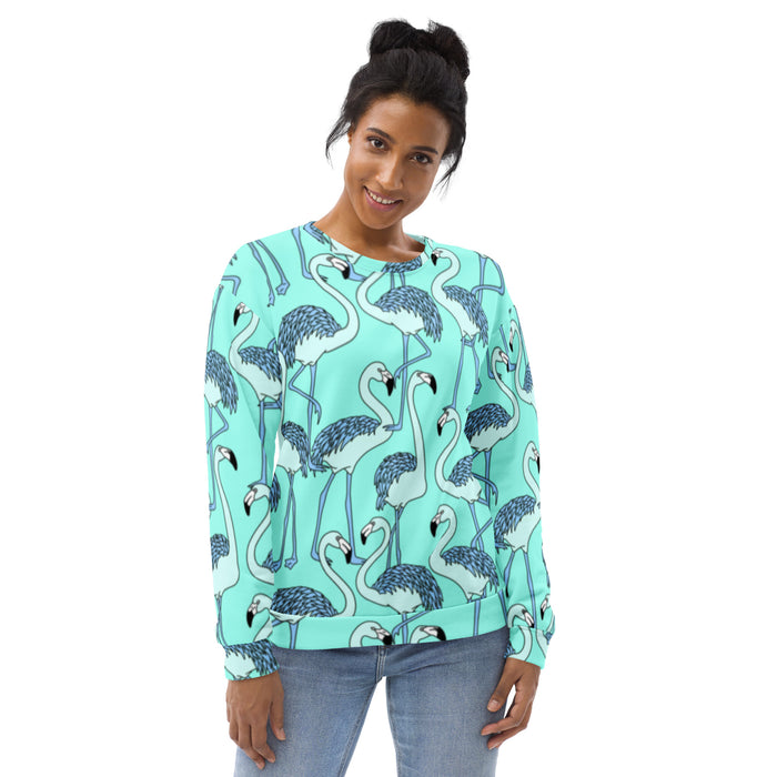 Flamingo Sweatshirt - Unisex - Bloom Seventy Seven
