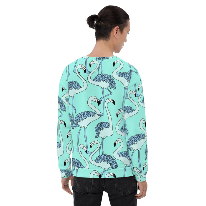 Flamingo Sweatshirt - Unisex - Bloom Seventy Seven