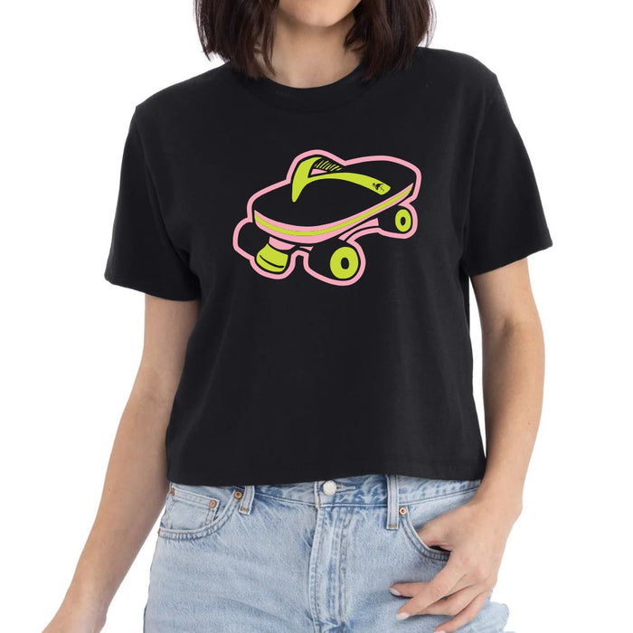 Flip Flop Skate Women's Boxy Tee